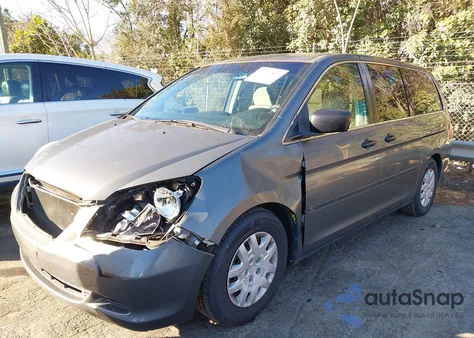 2007 Honda Odyssey Lx from USA, damaged, VIN 5FNRL38227B049539